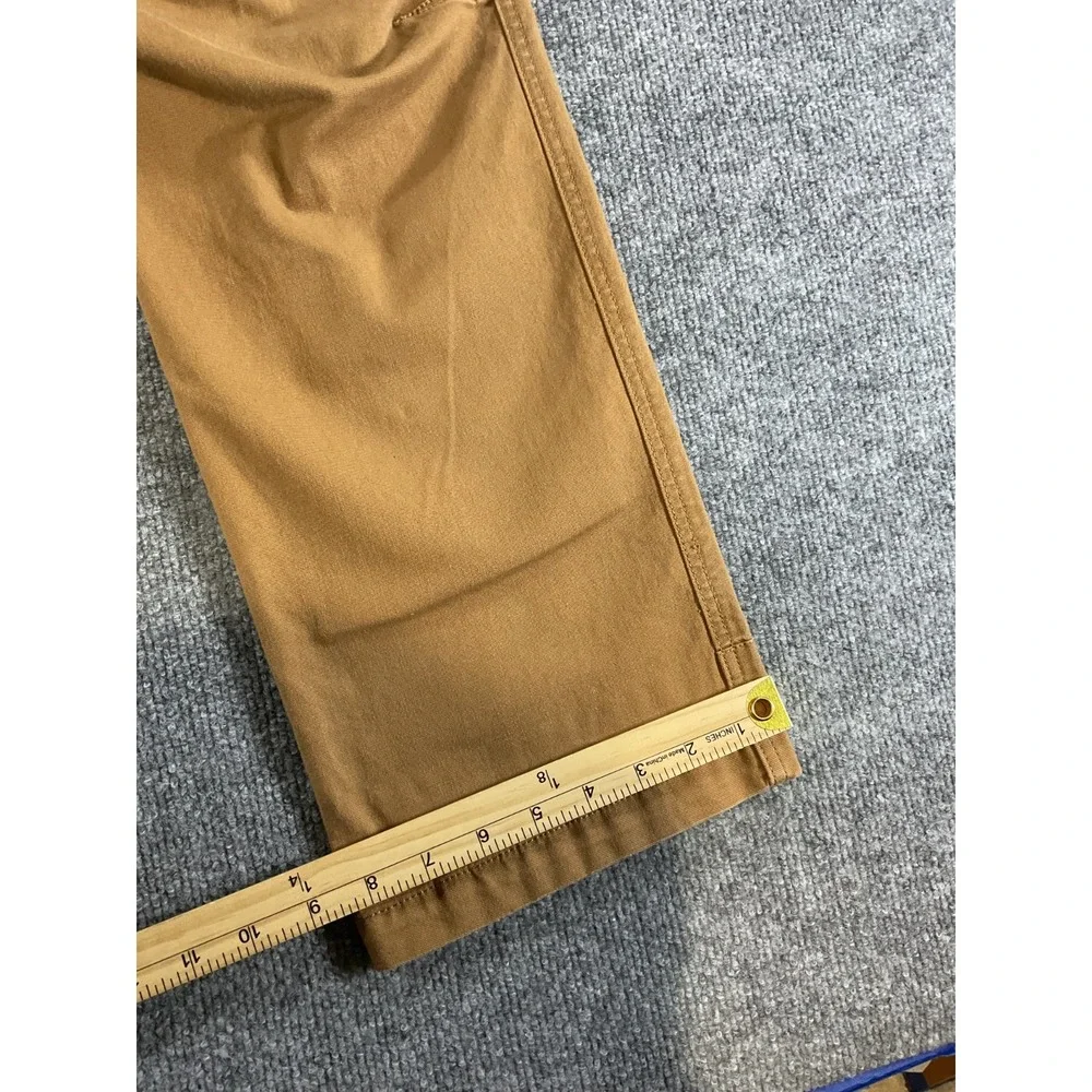 Orvis Men's 40x32 Brown 5 Pocket Pants Stretch Casual Outdoor Straight Fit